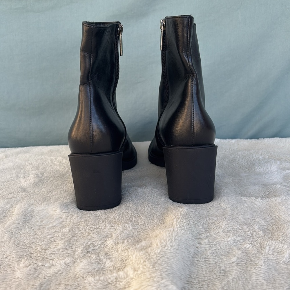 Aquatalia Black Ankle Boots - Picture 4 of 11